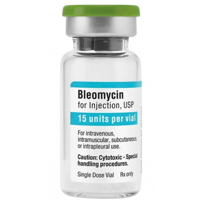 BLEOMYCIN 15 UNITS ( BLEOMYCIN ) FOR INTRAVENOUS, INTRAMASCULAR, SUBCUTANEOUS & INTRAPLEURAL USE VIAL